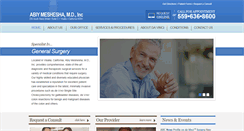 Desktop Screenshot of mesheshamd.com